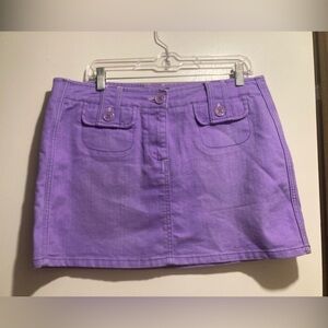 RocaWear Denim mini skirt